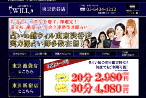 占いの館ウィルは当たる？当たらない？参考になる口コミをご紹介！【東京の占い】