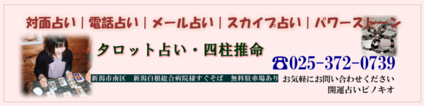 開運占いピノキオは当たる?当たらない?参考になる口コミをご紹介!【新潟の占い】