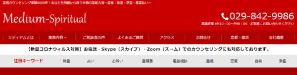 スピリチュアルカウンセリングMEDIUMは当たる?当たらない?参考になる口コミをご紹介!【茨城の占い】